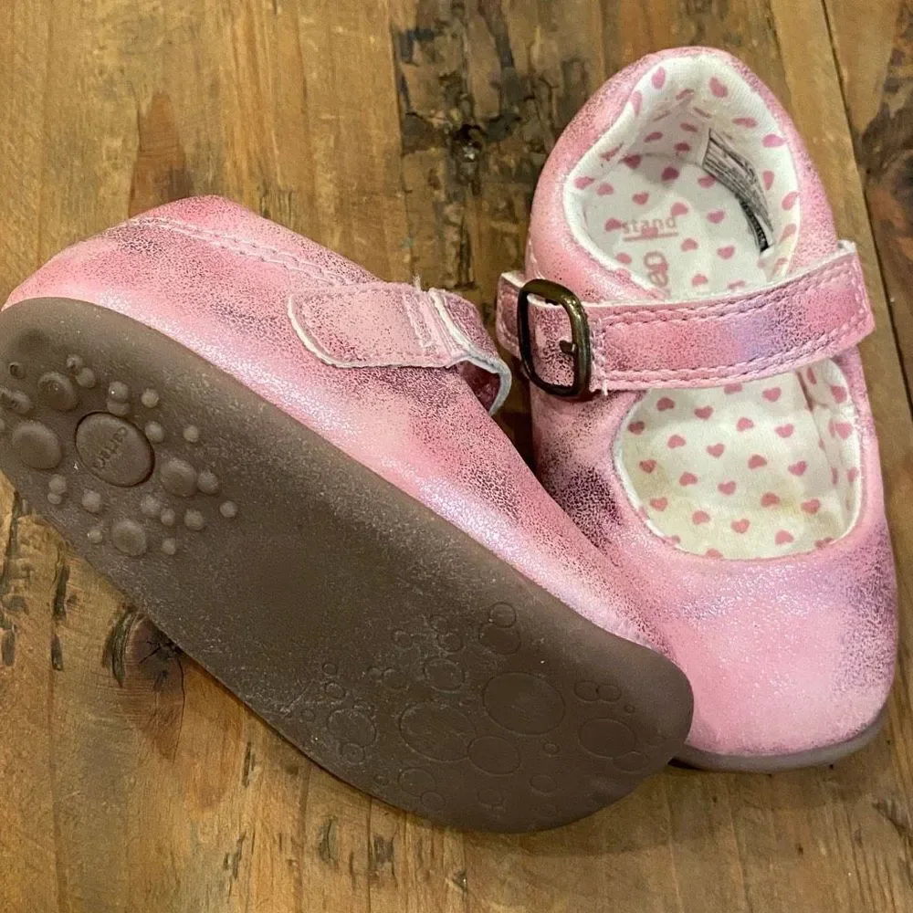 Carters + Genuine Kids Shoe Bundle Pink White Baby/Toddler  Size 3